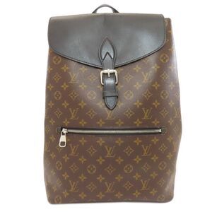 Louis Vuitton M40637 Macassar Parc Backpack Daypack Monogram Canvas Men's